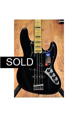 Fender American Elite Jazz Bass Black MN Fender American Elite Jazz Bass Black MN